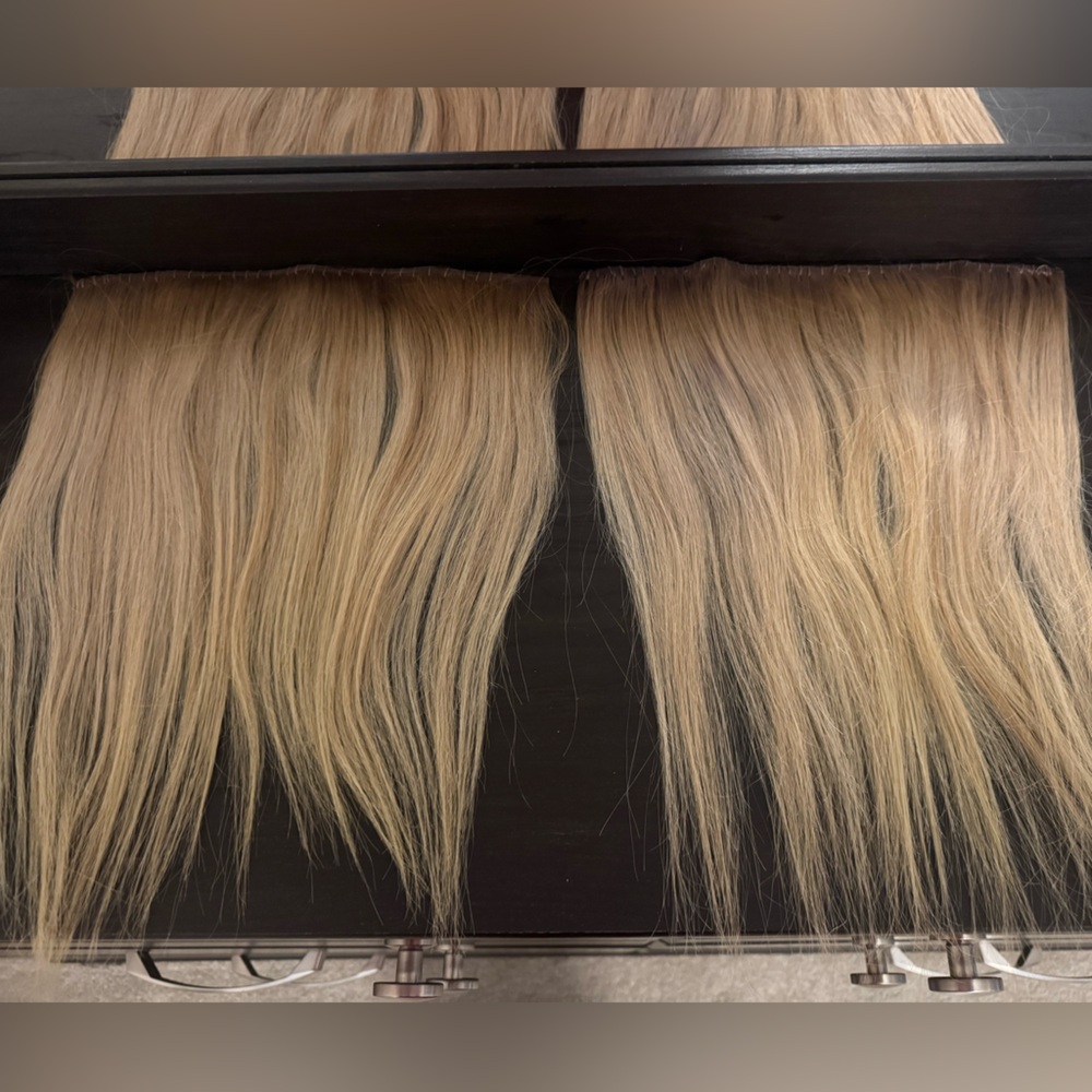 Bellami Remy Blonde Hair Extensions 16 in